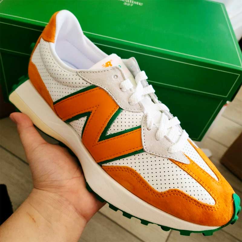 New Balance Casablance 327 Orange