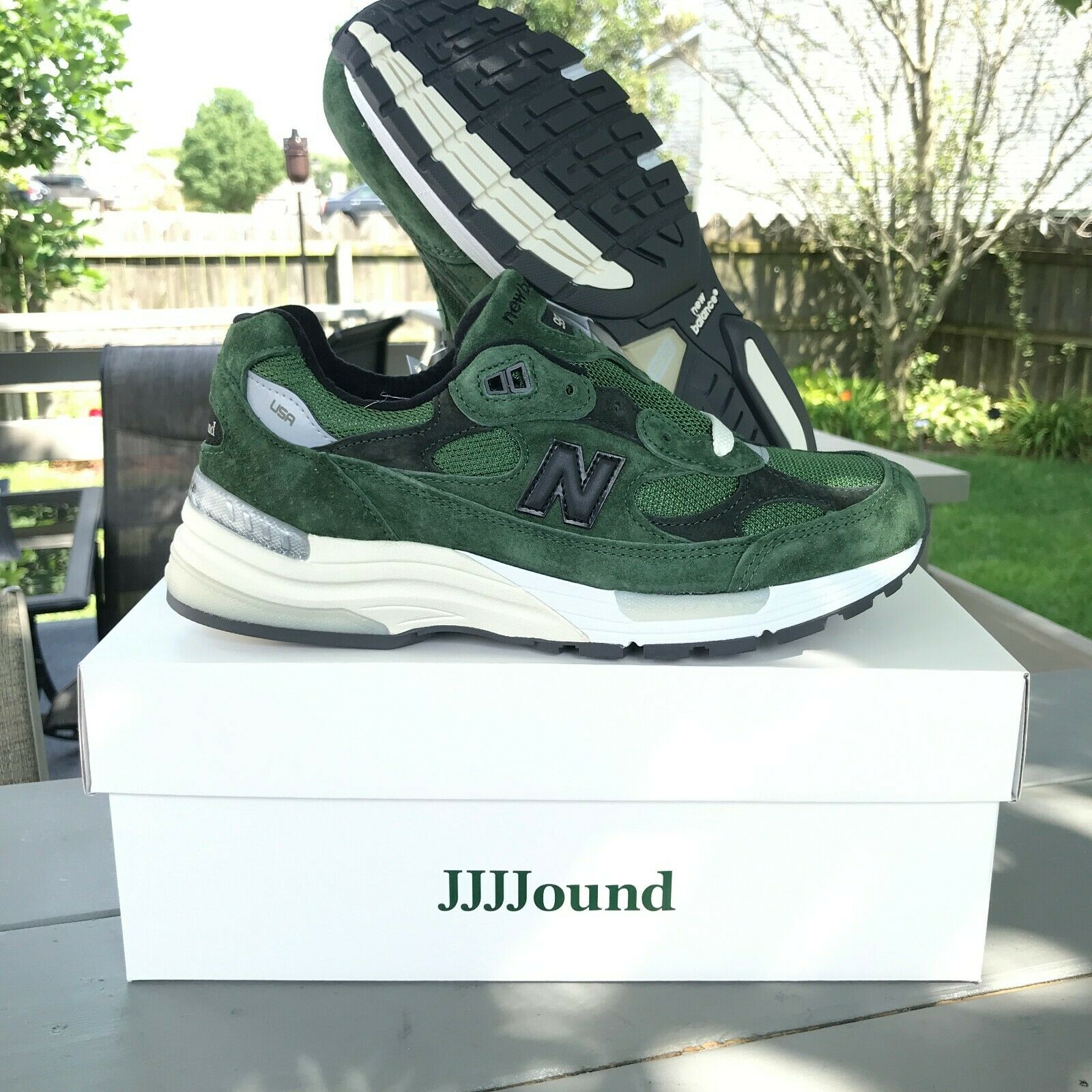 New Balance 992 JJJJound Green