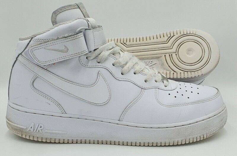 Nike Air Force 1 Mid White 07