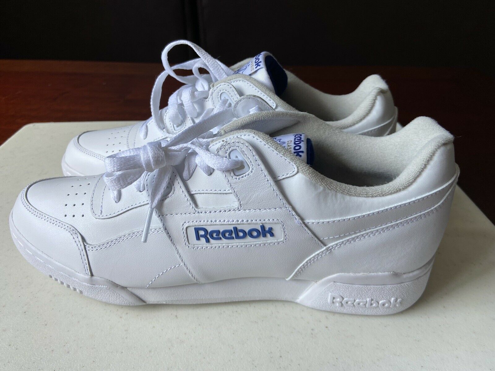 Reebok Workout Plus White Royal