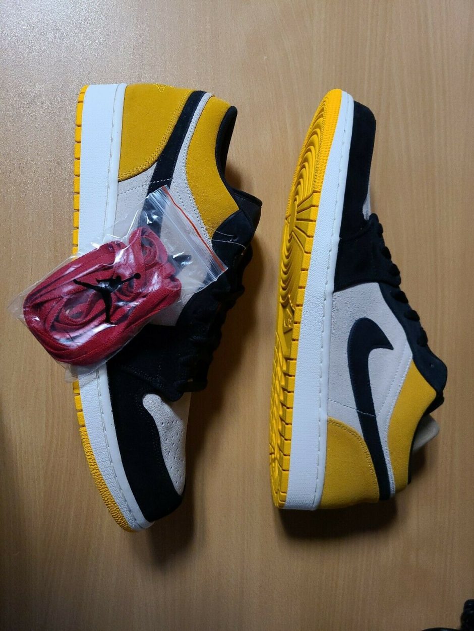 Jordan 1 Low Sail University Gold Black For Sale - Kicks Collector