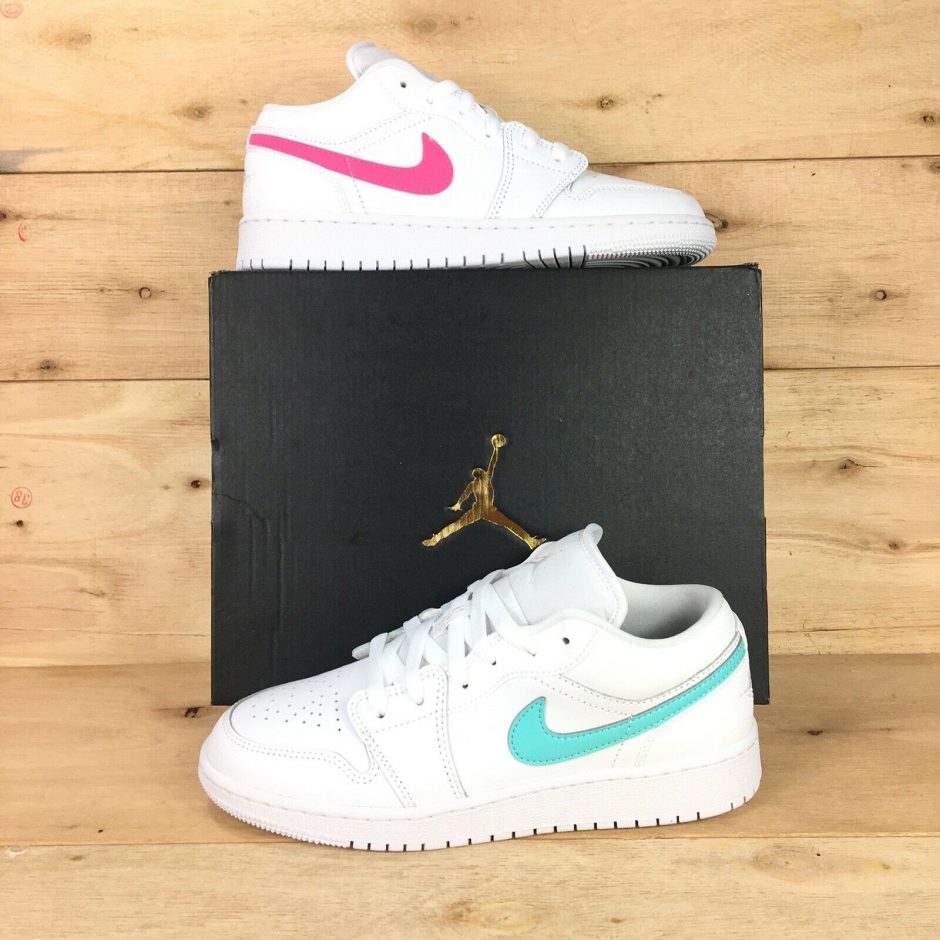 Jordan 1 Low White Neon GS For Sale - Kicks Collector