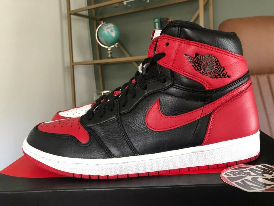 homage to home jordan 1 non numbered