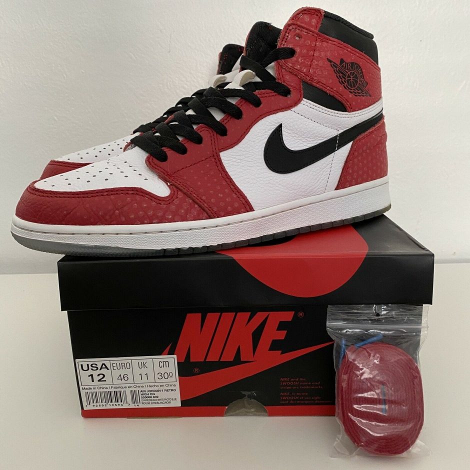 Jordan 1 Retro High Spider Man Origin Story For Sale Kicks Collector