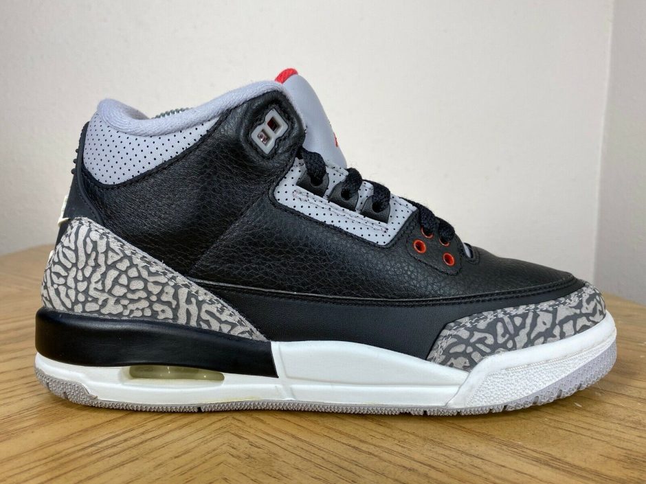 Jordan 3 Retro Black Cement 2018 GS For Sale - Kicks Collector