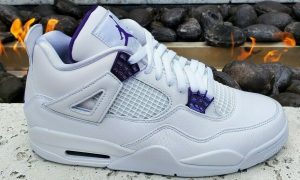 jordan 4 retro metallic purple outfit