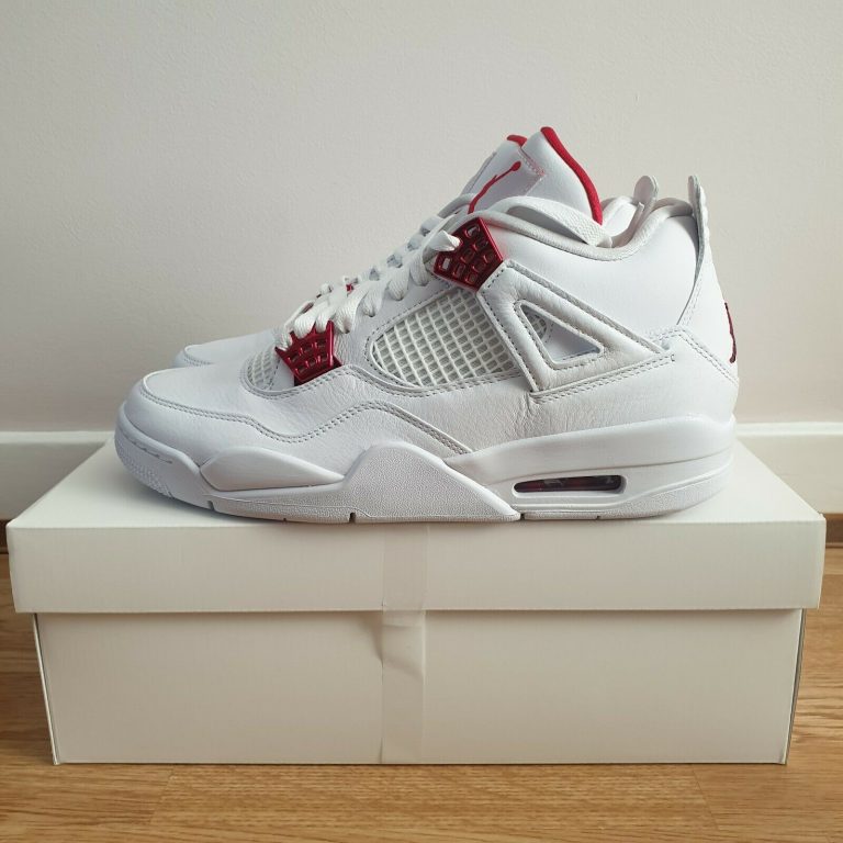 air jordan 4 metallic red legit check