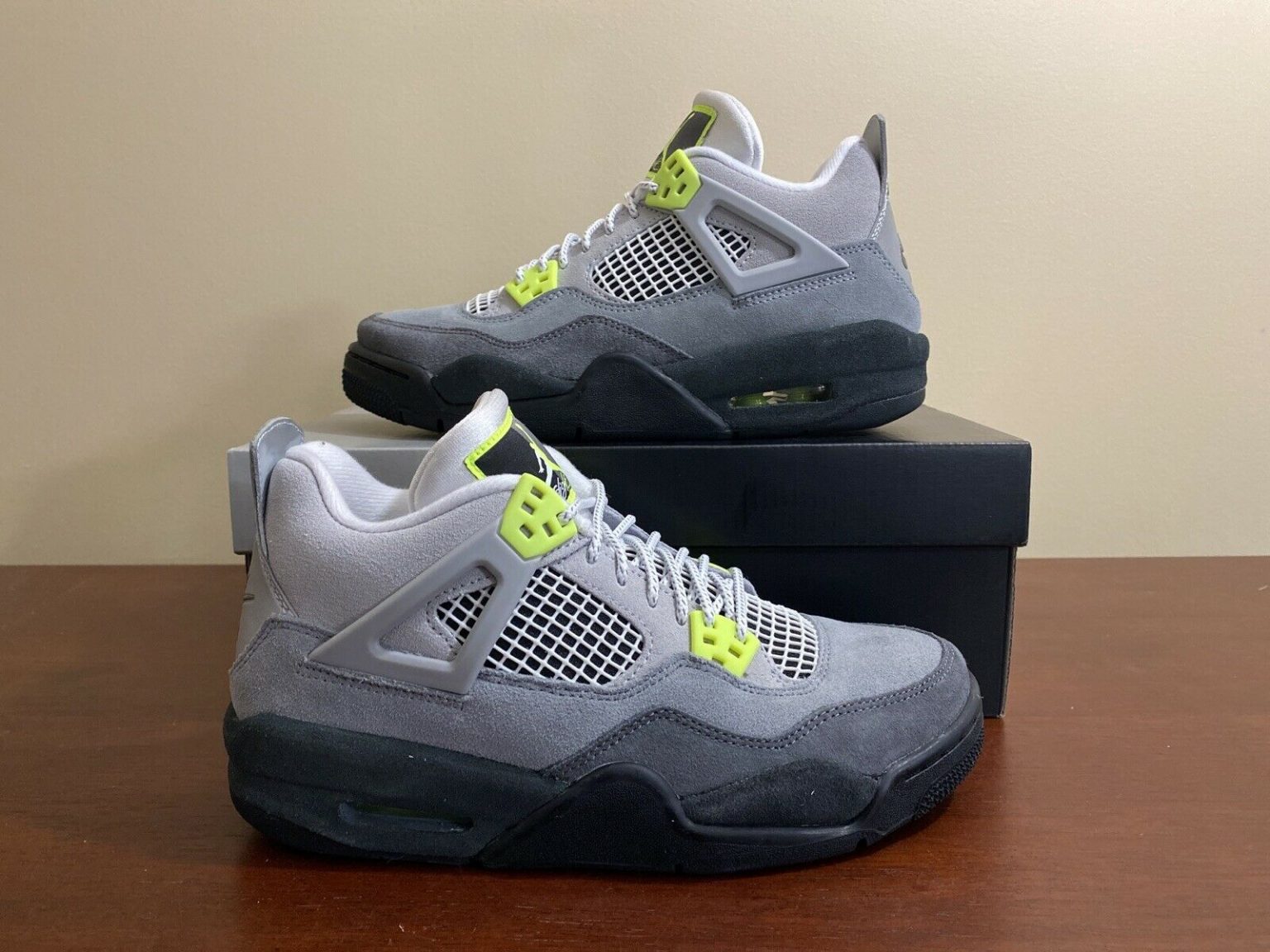 Jordan 4 Retro SE 95 Neon GS For Sale - Kicks Collector