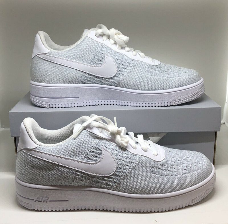 air force 1 flyknit 2 white pure platinum