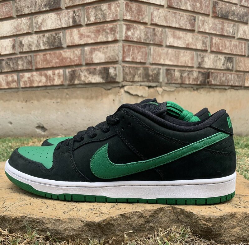 Nike SB Dunk Low Pro J Pack Black Pine Green