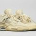 Jordan 4 Retro Off White Sail W