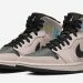 Jordan 1 Mid Dirty Powder Iridescent W