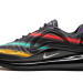 Nike Air Max 720 Black Neon Streaks