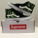 Vans Sk8 Hi Supreme Skull Pile Green