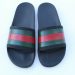 Gucci Rubber Slides Red Green